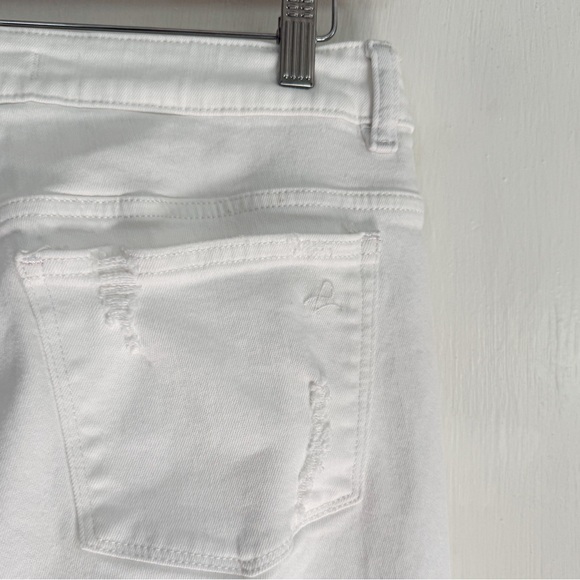 DL1961 Riley Straight Boyfriend White Jeans Women's 29 - Picture 4 of 5